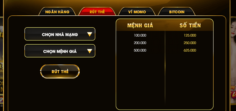 Guide to withdrawing money from the Bom79 Club game 