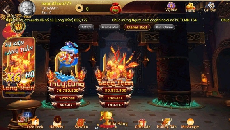 Kho game đổi thưởng đắt giá tại Faco777 Club