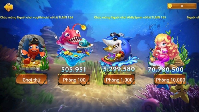 Giao diện game siêu đẹp