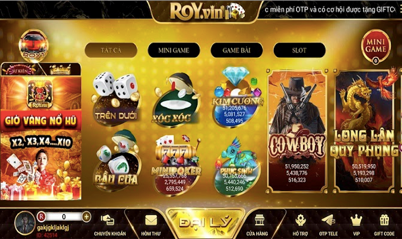 Đánh giá chi tiết về cổng game RoyVin