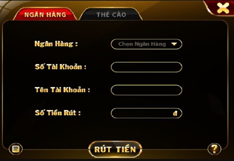 Rút tiền thành công từ cổng game RoyVin